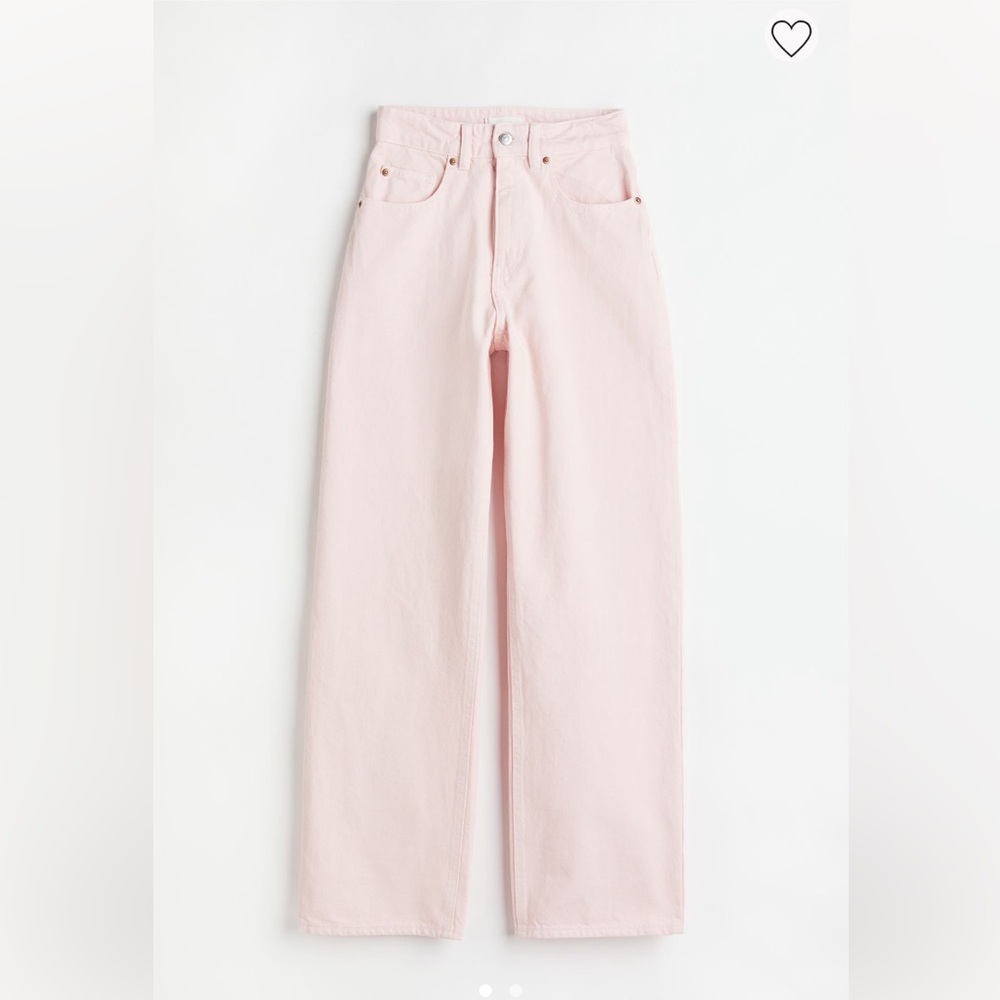 H&M pink jeans